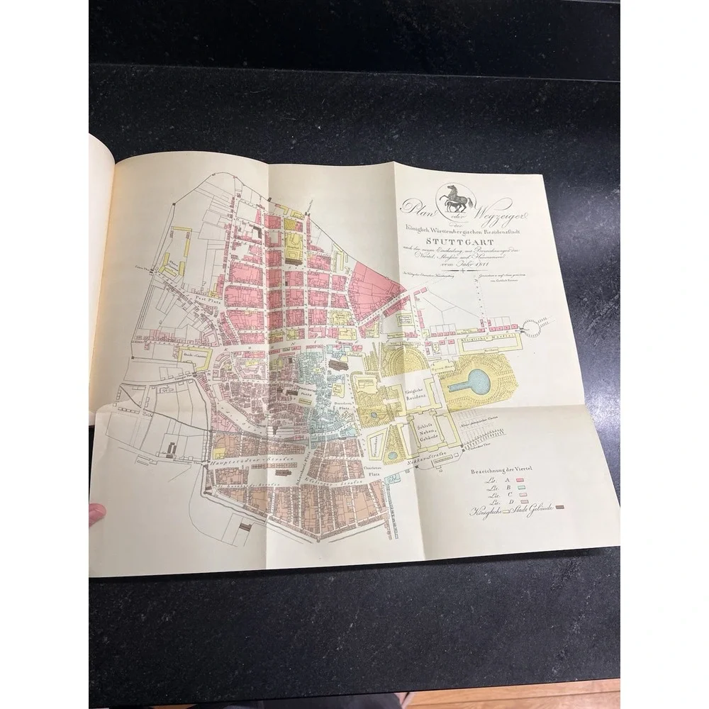 Geschichts-Daten Stuttgart – 1969 Omnitypie Facsimile – Illustrated‎ German Book